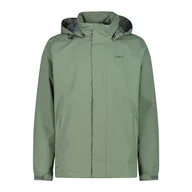 Kurtki męskie - CMP Męska Kurtka Deszczowa Anty-Rozdzierająca Z Kapturem Wymienna Kurtka Deszczowa Mężczyźni - miniaturka - grafika 1