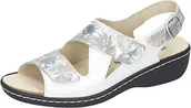 Moda i Uroda OUTLET - Dr. Brinkmann Damskie sandały płaskie, biały, 37 eu - miniaturka - grafika 1