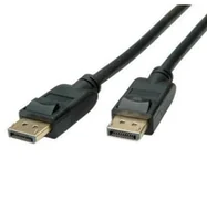 Kable komputerowe i do monitorów - ROLINE RM Kabel DisplayPort, v1.4, DP-DP, M/M, czarny, 2 m - miniaturka - grafika 1