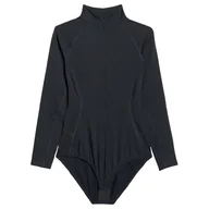 Koszulki sportowe damskie - Damska koszulka 4F Brushed Underwear F092 Rozmiar: XL / Kolor: czarny - miniaturka - grafika 1