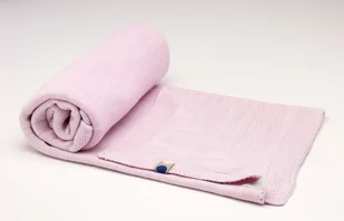 Snoozebaby Kocyk (75x100) - Różowy - Koce i narzuty dla dzieci - miniaturka - grafika 2