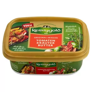 Kerrygold Oryginalne masło irlandzkie z ziołami i pomidorem 150 g - Masło i margaryna - miniaturka - grafika 1