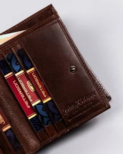 Elegancki, Duży Portfel Męski Ze Skóry Naturalnej Lumarko! - Portfele - miniaturka - grafika 10