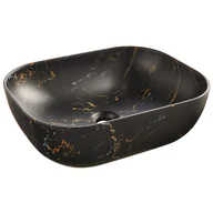 Umywalki - Umywalka nablatowa Fire Domino - miniaturka - grafika 1