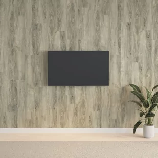 vidaXL Panele ścienne, drewnopodobne, szare, PVC, 2,06 m² - Dekoracje domu - miniaturka - grafika 1