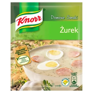Knorr Domowe Smaki Żurek w proszku 54 g - Zupy w płynie - miniaturka - grafika 1