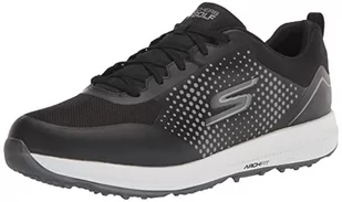 Skechers 214031, Trampki męskie, Black Synthetic Textile White Trim, 47 EU - Trampki męskie - miniaturka - grafika 1