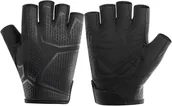 Rękawiczki rowerowe - Rękawiczki rowerowe bez palców antypoślizgowe amortyzujące rozm M - miniaturka - grafika 1