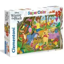 Clementoni Puzzle 24 elementy MAXI Kubuś Puchatek - Puzzle - miniaturka - grafika 1