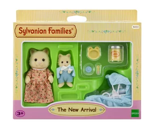 Sylvanian Families Noworodek z mamą i wyprawką 5433 - Figurki dla dzieci - miniaturka - grafika 1