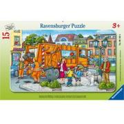 Puzzle - Ravensburger Puzzle 15 Śmieciarka - miniaturka - grafika 1