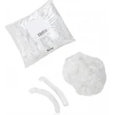 Kosmetyki i akcesoria do pielęgnacji brody - CZEPEK JEDNORAZOWY DO KĄPIELI FOLIOWY 100SZT - miniaturka - grafika 1