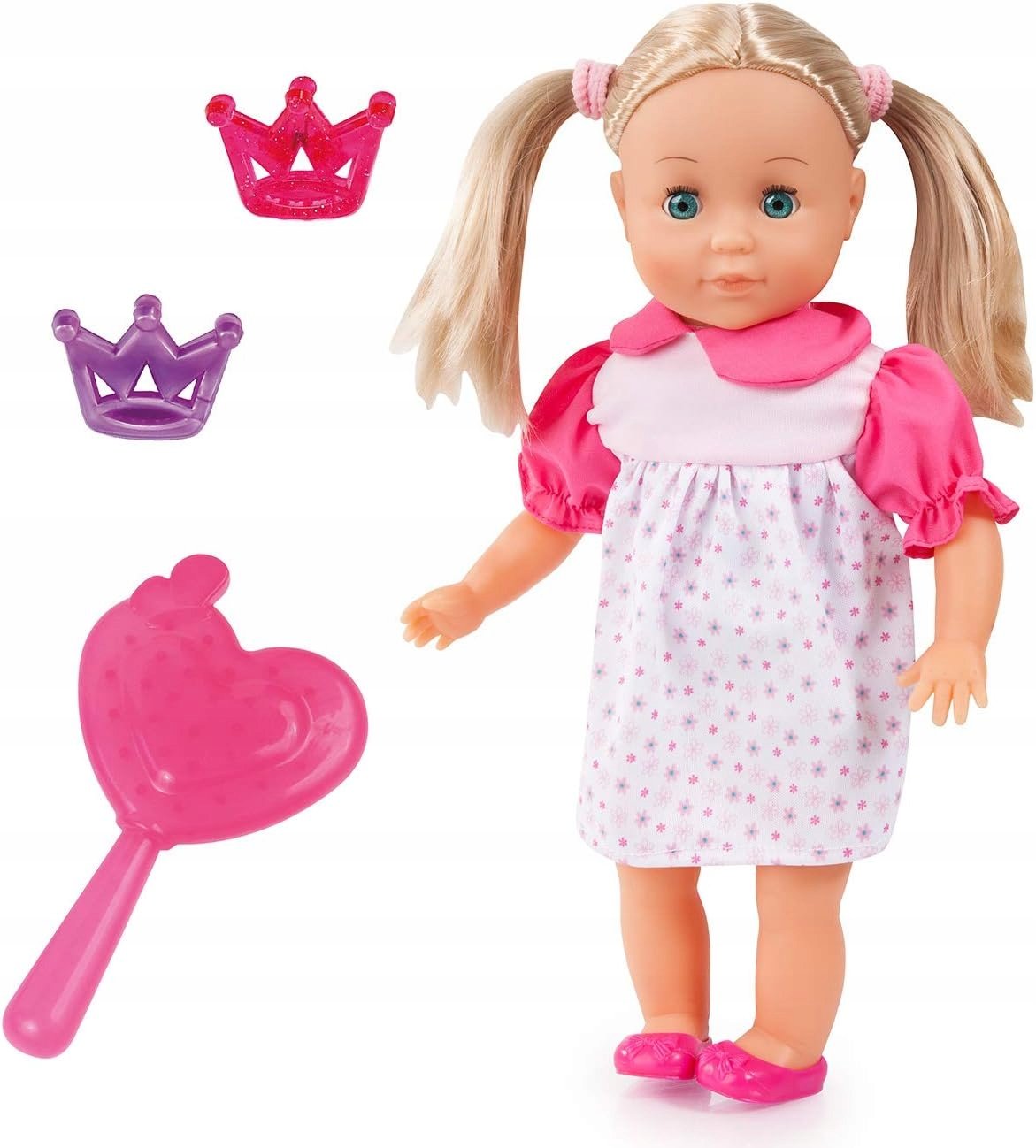 Lalka Interaktywna Charlene Mówiąca Z Włosami I Oczami Do Spania 33 CM