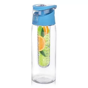 BUTELKA Z WKŁADEM NA OWOCE 0.65L NIEBIESKA EH EXCELLENT HOUSEWARE 124574-N - Domowy wyrób alkoholu - miniaturka - grafika 1
