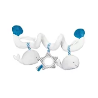 Zawieszki dla dzieci i niemowląt - Spiralka Zawieszka Do Wózka Blue Baleine Sauthon - miniaturka - grafika 1