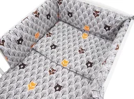 Pościel dla dzieci - POŚCIEL 135x100 OCHRANIACZ 3el DO ŁÓŻECZKA DLA DZIECI Kerstin - miniaturka - grafika 1