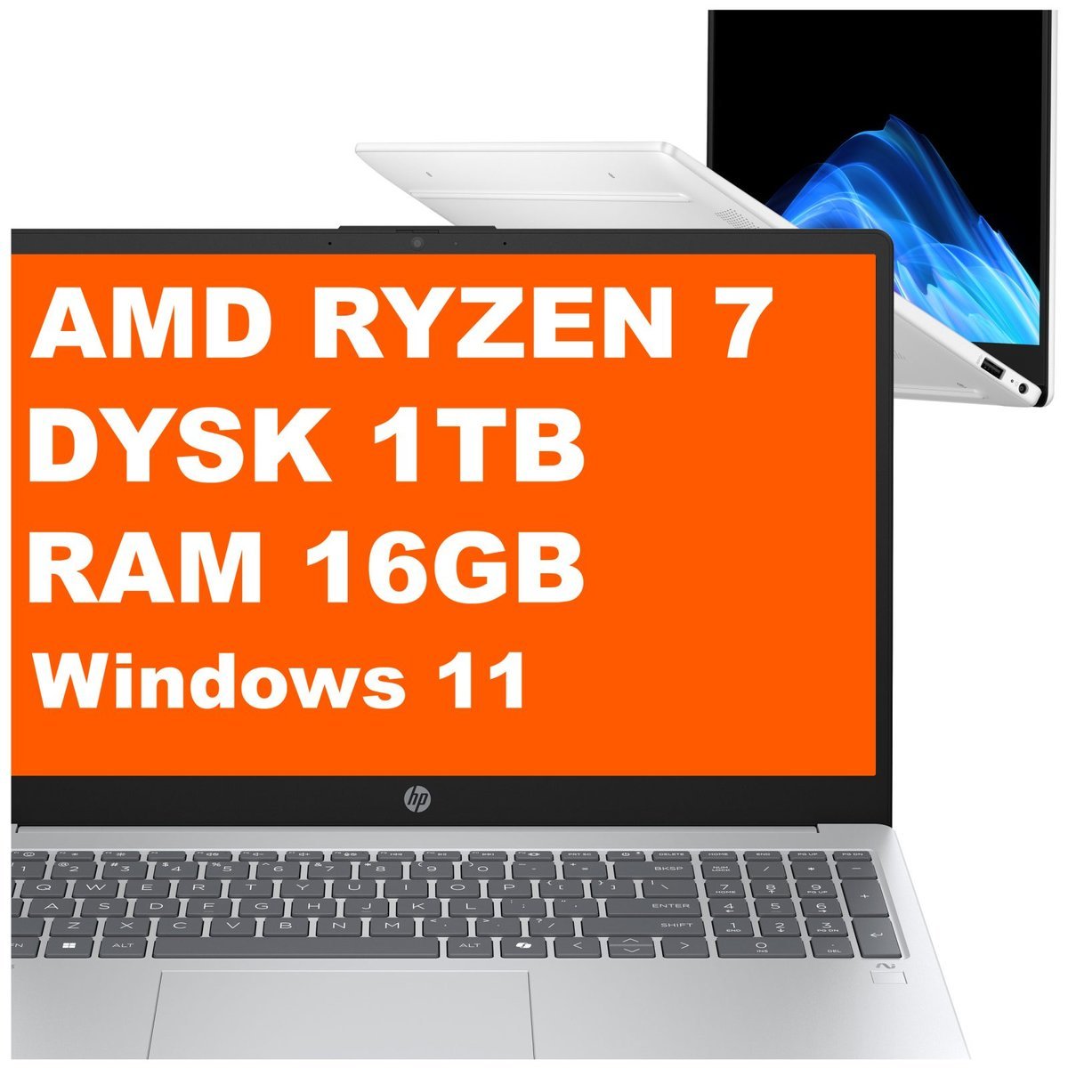 HP OmniBook 3 NGAI 15-fn0087nr / BM6A6UA / Ryzen AI / 16GB / 1TB / Radeon 860M / 15,6