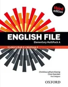 Pozostałe książki - Oxford University ELT English File: Elementary. MultiPACK A with iTutor and iChecker - miniaturka - grafika 1