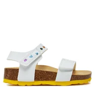 Buty dla dziewczynek - Sandały Superfit 1-000123-1020 M Biały - miniaturka - grafika 1