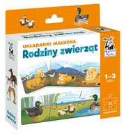 Puzzle - Układanki Malucha Rodziny Zwierząt Kapitan Nauka - miniaturka - grafika 1