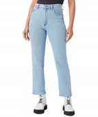 Spodnie damskie - Jeansy Wrangler WildWest W2H23841C Bluestone 30/34 - miniaturka - grafika 1