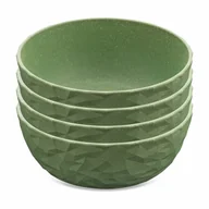 Miski i półmiski - Koziol Miski Club Organic Nature zielone 4 szt. 5004703 - miniaturka - grafika 1