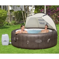 Akcesoria do basenów - Bestway Zadaszenie do basenu spa Lay-Z-Spa, 183x94x109 cm - miniaturka - grafika 1