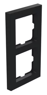 Podwójna ramka Heatit HC2 czarna matowa - Systemy inteligentnych domów - miniaturka - grafika 4