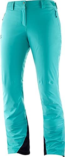 Salomon Damskie spodnie Icemania W Blue Turquoise, M/R, LC1211500
