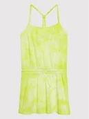 Sukienki i spódniczki dla dziewczynek - United Colors Of Benetton Sukienka letnia 3085CV004 Żółty Regular Fit - miniaturka - grafika 1