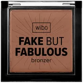 Bronzery i konturowanie twarzy - Wibo Fake But Fabulous bronzer w kompakcie 3 Praline 9g - miniaturka - grafika 1