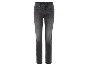 LIVERGY® Jeansy męskie bawełniane Slim Fit (52 (36/32), Ciemnoszary) - Spodnie męskie - miniaturka - grafika 1