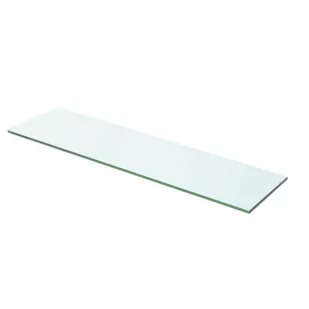 Półka szklana bezbarwny panel 60x12 cm - Półki do salonu - miniaturka - grafika 1