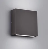 Lampy ścienne - Trio Leuchten Nowoczesny kinkiet zewnętrzny kwadrat antracyt zawiera LED - Thames - miniaturka - grafika 1