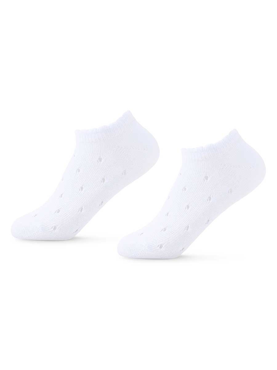 Dziewczęce Stopki ażurowe białe Be Snazzy r.30/32