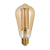 Żarówki LED - Żarówka LED 4W Amber E27 2200K DIMM 757-ST64-DIM-TH-AMB Italux - miniaturka - grafika 1