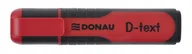 Zakreślacze - Zakreślacz DONAU D-Text 1-5mm czerwony - miniaturka - grafika 1