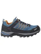 Buty trekkingowe męskie - CMP Buty trekkingowe "Rigel" w kolorze niebiesko-pomarańczowym - miniaturka - grafika 1