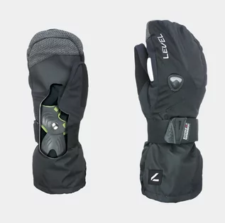 Pozostała odzież narciarska - Rękawice z ochraniaczem Level Fly Mitt (black) 2024 - grafika 1