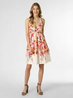 Sukienki - VM - Damska sukienka wieczorowa, biały|wyrazisty róż|wielokolorowy - miniaturka - grafika 1