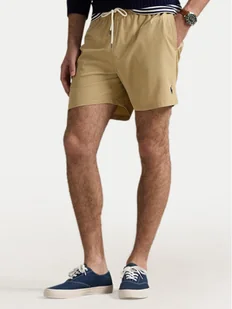 Polo Ralph Lauren Szorty kąpielowe 710957782001 Beżowy Classic Fit - Kąpielówki męskie - miniaturka - grafika 1