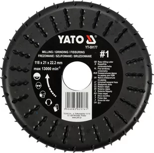 Yato Frez tarnikowy uniwersalny do drewna 118mm YT-59177 YATO YT-59177 - Frezy - miniaturka - grafika 1