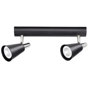Kanlux OPRAWA ŚCIENNO-SUFITOWA SEMPRA EL-2I B-SR GU10 CZARNA 33093 - Lampy sufitowe - miniaturka - grafika 1