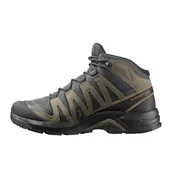 Buty trekkingowe męskie - Salomon Trekkingi X-Adventure Recon Mid Gore-Tex L47814500 Szary - miniaturka - grafika 1