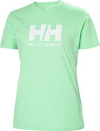 Koszulki i topy damskie - Helly Hansen Koszulka damska W HH Logo T-Shirt 34112_179, Mitowa r. S - miniaturka - grafika 1