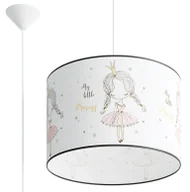 Lampy pozostałe - Dziecięca lampa do pokoju dziewczynki z motywem księżniczki A583 C3-A96 - miniaturka - grafika 1