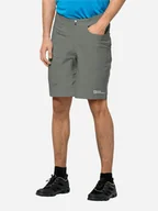 Spodnie sportowe męskie - Męskie spodenki dresowe Jack Wolfskin Tourer Shorts M 1507231-4143 46 Khaki (4064993663556) - miniaturka - grafika 1