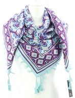 Apaszki i szaliki damskie - CHUSTA ETNO BOHO Z FRĘDZLAMI - miniaturka - grafika 1