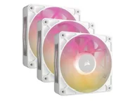 Chłodzenie procesora - CORSAIR iCUE LINK RX120 MAX RGB PWM White Triple Pac 3x120mm CO-9051038-WW - miniaturka - grafika 1