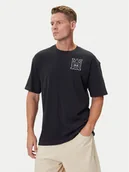 Koszulki męskie - Under Armour T-Shirt Hoops Courtside 6003686 Czarny Oversize - miniaturka - grafika 1